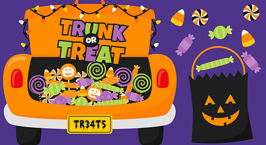 clipart trick or treat