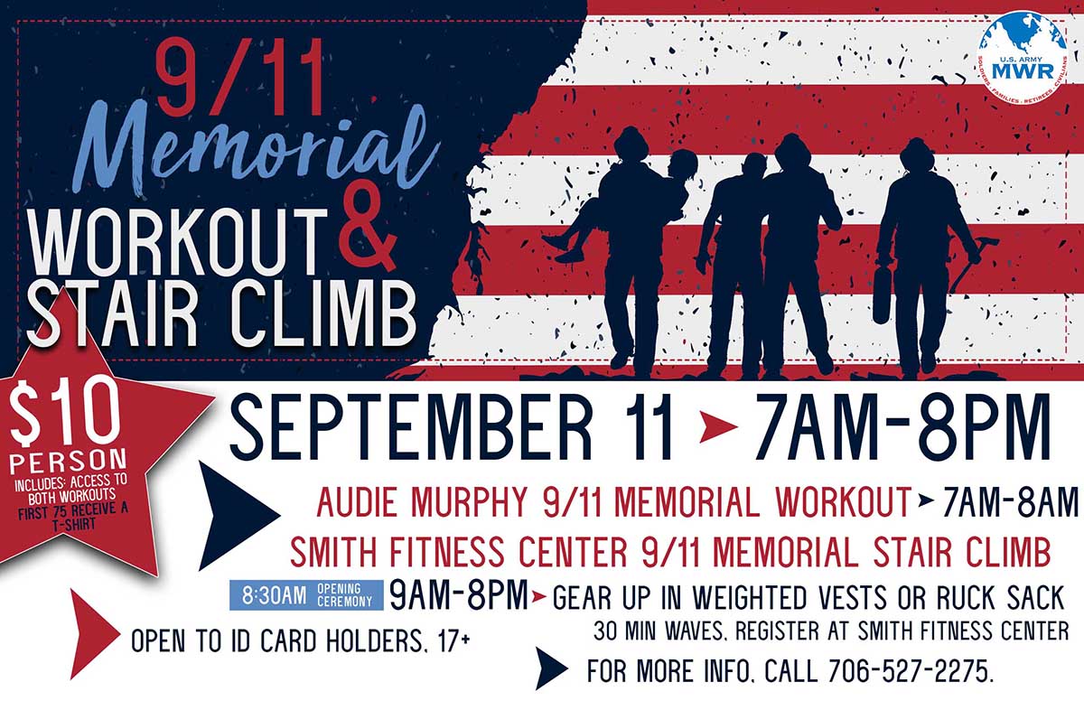 View Event :: 911 Memorial Workout and Stair Climb :: Ft. Moore :: US Army  MWR